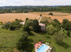 Domaine Les Miquels, hotel met parkeren in Castelnau-de-Montmiral