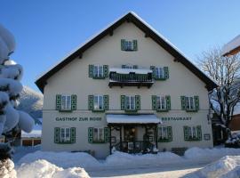 Hotel-Gasthof Rose, hotelli kohteessa Oberammergau