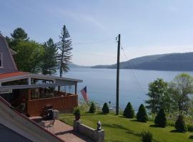 Cobblescote on the Lake, beach hotel in Cooperstown