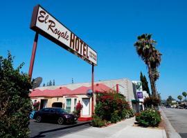 El Royale Hotel - Near Universal Studios Hollywood, отель в Лос-Анджелесе, рядом находится Universal Studios City Walk