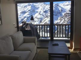 Apartment Valle Nevado, hotel with parking in Valle Nevado
