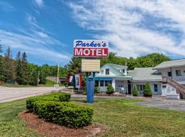 Parker's Motel, hotell sihtkohas Lincoln huviväärsuse Franconia Notchi riiklik park lähedal