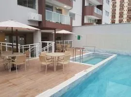Apartamento tipo Flat para temporada em Caldas Novas com cozinha