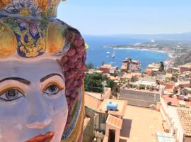 Amartìa Apartments, hotell i Taormina