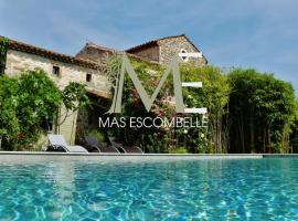 Mas Escombelle: Barjac şehrinde bir otel