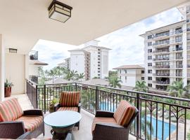 Spacious Fourth Floor Villa with Pool View - Ocean Tower at Ko Olina Beach Villas Resort, hotel com estacionamento em Kapolei