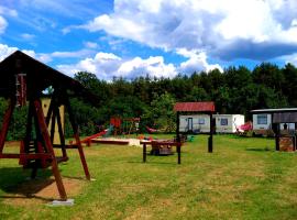 "Koziołek Suchodołek", glamping site in Brody