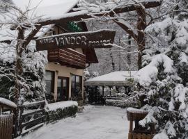 Viesnīca Pensiunea Restaurant Vándor pilsētā Cîmpu Cetăţii