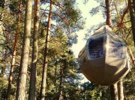 Feeling cone: Jūrmala şehrinde bir glamping noktası