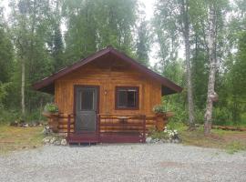 Talkeetna Fireweed Cabins, пансион със закуска в Талкитна