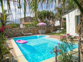 Villa Manzella piscina privata, viešbutis mieste Činizis
