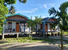 New Raya - Nias Beach Bungalows, hotel v destinaci Lagudri