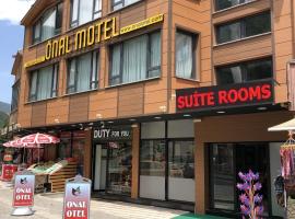 Onal Motel, hotel em Uzungol