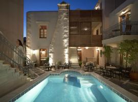 Palazzo Vecchio Exclusive Residence, designhotell i Rethymno by