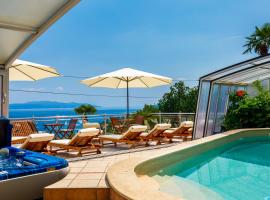 Villa Roses Apartments & Wellness, smještaj uz plažu u Ičićima