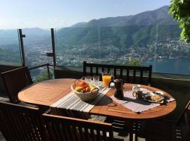 Baita Sorriso, hotel with jacuzzis in Brunate