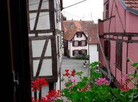 Comme une tour dans le centre Historique, hotel v destinaci Bouxwiller