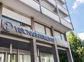 VISIONAPARTMENTS Rue Caroline - contactless check-in, hotell sihtkohas Lausanne