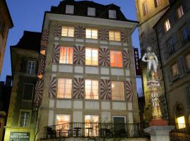 Le Café-Hôtel de L'Aubier, hotel a Neuchâtel