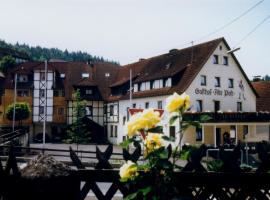 Gasthof Alte Post, хотел в Obertrubach