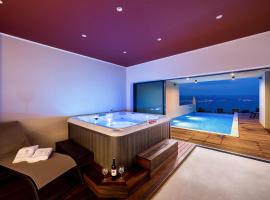 Naktsmītne ar termālajiem avotiem (onsen) Villa AltaVista - Seaview & Relax with Heated Pool & MiniGolf Opatijā