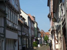 Ferienwohnung Janus Altstadt-Hameln Haus 2 inklusive Parkplatz - mit und ohne Terrasse oder Loggia, hotel cerca de Museo de Hamelín, Hamelín