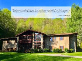 The Hive Lodge-with views of the Smokies, lodge in Whittier