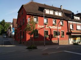 Zum Scheffelhof, hotel in Maulbronn