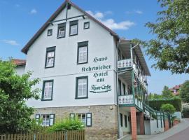 Haus Kehrwieder - Hotel am Kur-Café, hotell i Bad Suderode