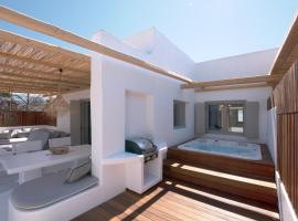 Potami Home by Rocks Estates, hotel con bañera de hidromasaje en Naousa