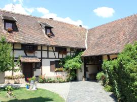 B&B La Tête dans les Etoiles, hotel v destinaci Weyersheim
