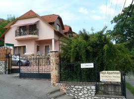 Hejő Apartman, hotel v destinaci Miskolctapolca