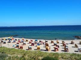 Privāta brīvdienu naktsmītne Strandhaus Niendorf pilsētā Nīndorfa