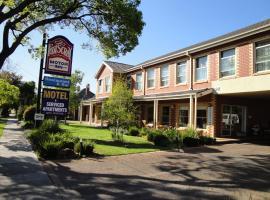 Footscray Motor Inn and Serviced Apartments, apartmen servis di Melbourne