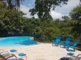 Villa Azul, nastanitev ob plaži v mestu Boca Chica