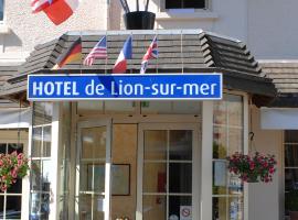 Hôtel de Lion sur Mer, hotel em Lion-sur-Mer