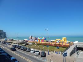 residence du bord de mer 9 appartements face a la mer, hótel í Le Tréport