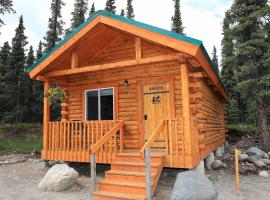 Denali Tri-Valley Cabins, hotel en Healy