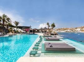 Kivotos Mykonos, hotel con spa en Ornos