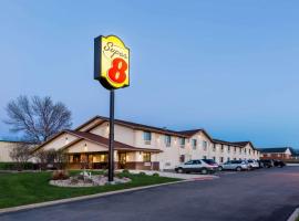 Super 8 by Wyndham Spirit Lake/Okoboji, hotel s parkiriščem v mestu Spirit Lake