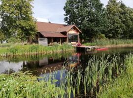 Raudonkalnis, casa rural en Mankiškiai