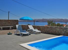 Apartment Camelia with pool and sea view, hotel v Ribarici