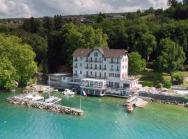 Hôtel Des Princes, hotel para famílias em Amphion les Bains