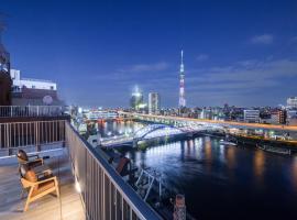 HOTEL AMANEK Asakusa Ekimae, hotelli Tokiossa alueella Taito