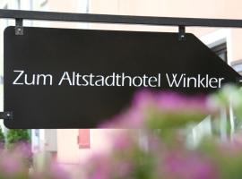 Altstadthotel Brauereigasthof Winkler, hotel in Berching