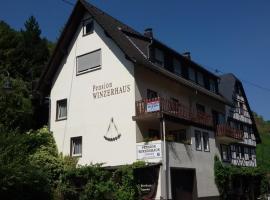 Hotel Pension Winzerhaus, hotel a Bacharach