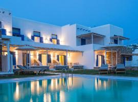 Villa Del Sol Mykonos, Ferienwohnung in Ornos