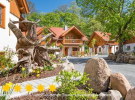 Luxus Ferienh&auml;user Chalets zum Ilsetal mit Kamin & Sauna in Ilsenburg im Harz
