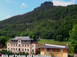 Pension Bomätscher, homestay in Königstein an der Elbe