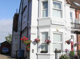 The Elmfield, romantic hotel in Great Yarmouth